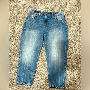 Abercrombie & Fitch High Rise Mom Jean Curve